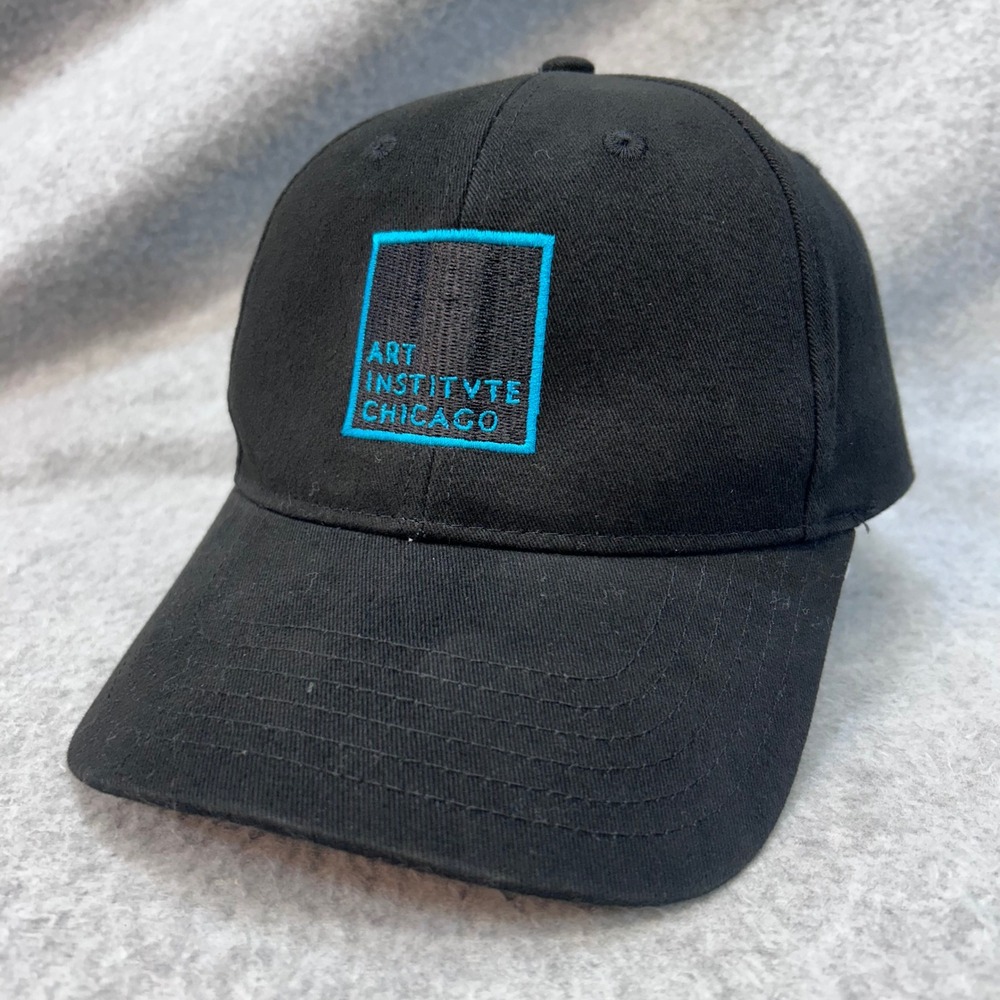 Art Institute Chicago Mens Black Fahrenheit Hat Adjustable Strap OSFM